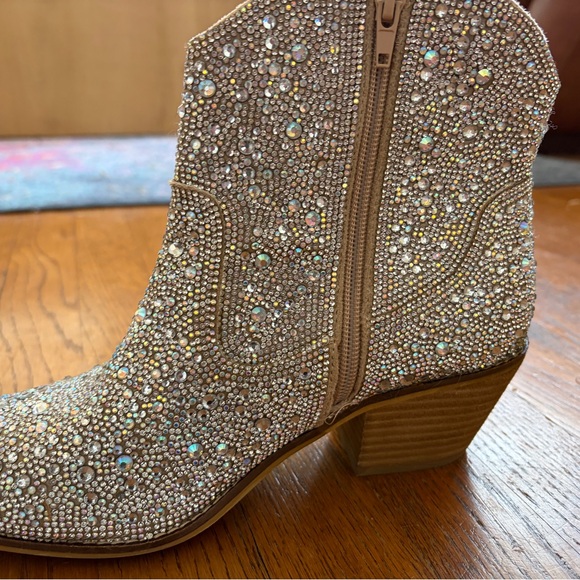 Rhinestone boots- Hey Girl by Corkys Shine Bright Rhinestone Boots - Picture 5 of 10